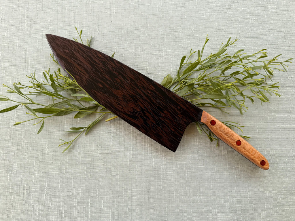 Beautiful Exotic wenge serving knife
