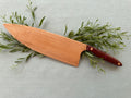 Beautiful sycamore serving knife