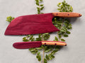 Exotic purple heart serving & spreader knife