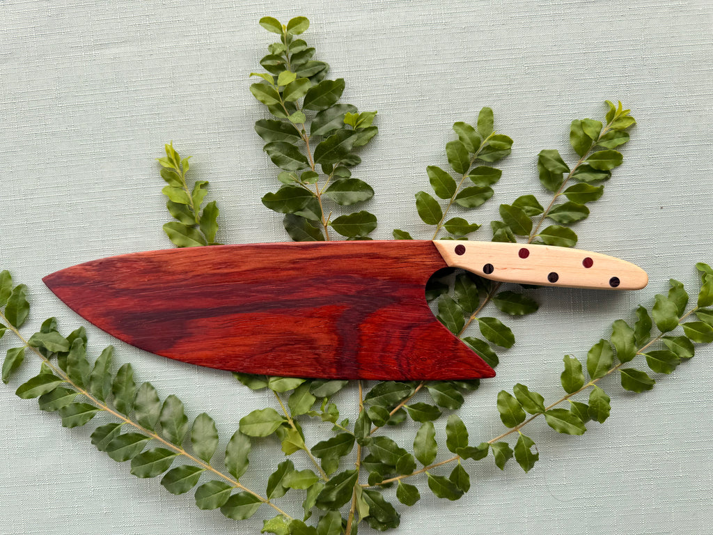 Beautiful exotic marbled padauk