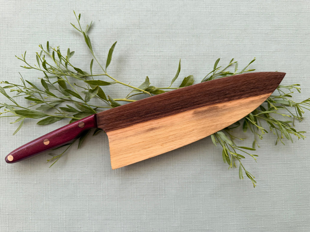 Black walnut serving knife