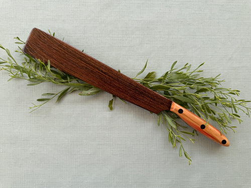 Beautiful exotic bocote spatula/icing knife.