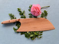 Beautiful sycamore serving knife