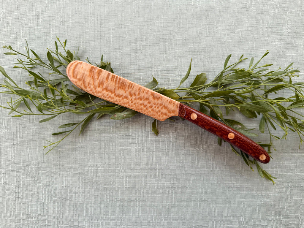 Beautiful Sycamore butter/spreader knife