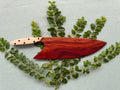Beautiful exotic marbled padauk