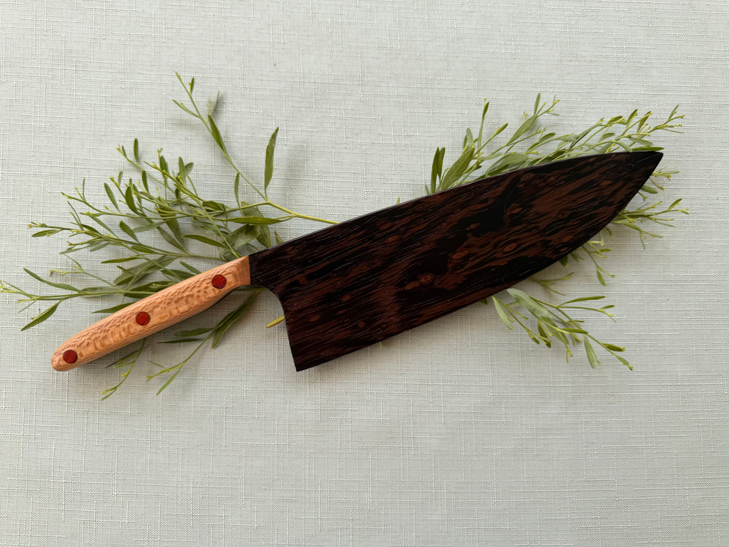 Beautiful Exotic wenge serving knife