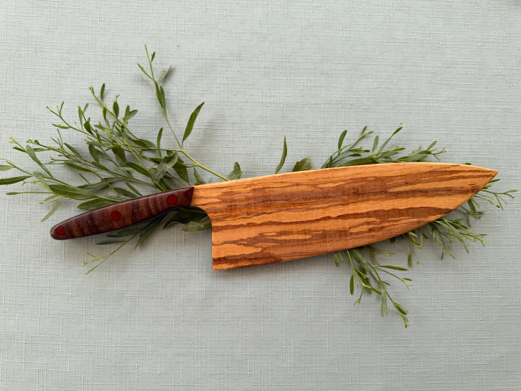 Beautiful Spalted maple serving knife