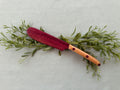 Exotic Purple heart butter/spreader knife